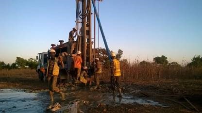 Brunnenbau in Burkina Faso