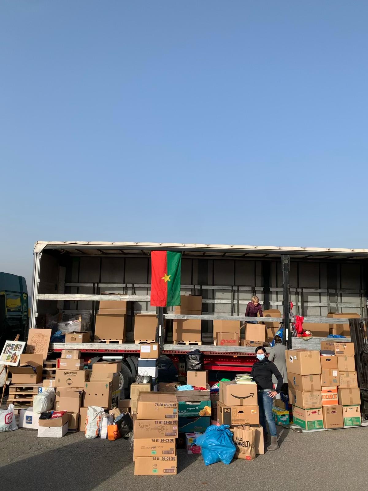 Kleidersammlung Burkina Faso Supporter
